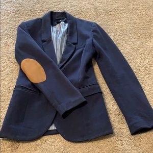 H&M blue cotton blazer